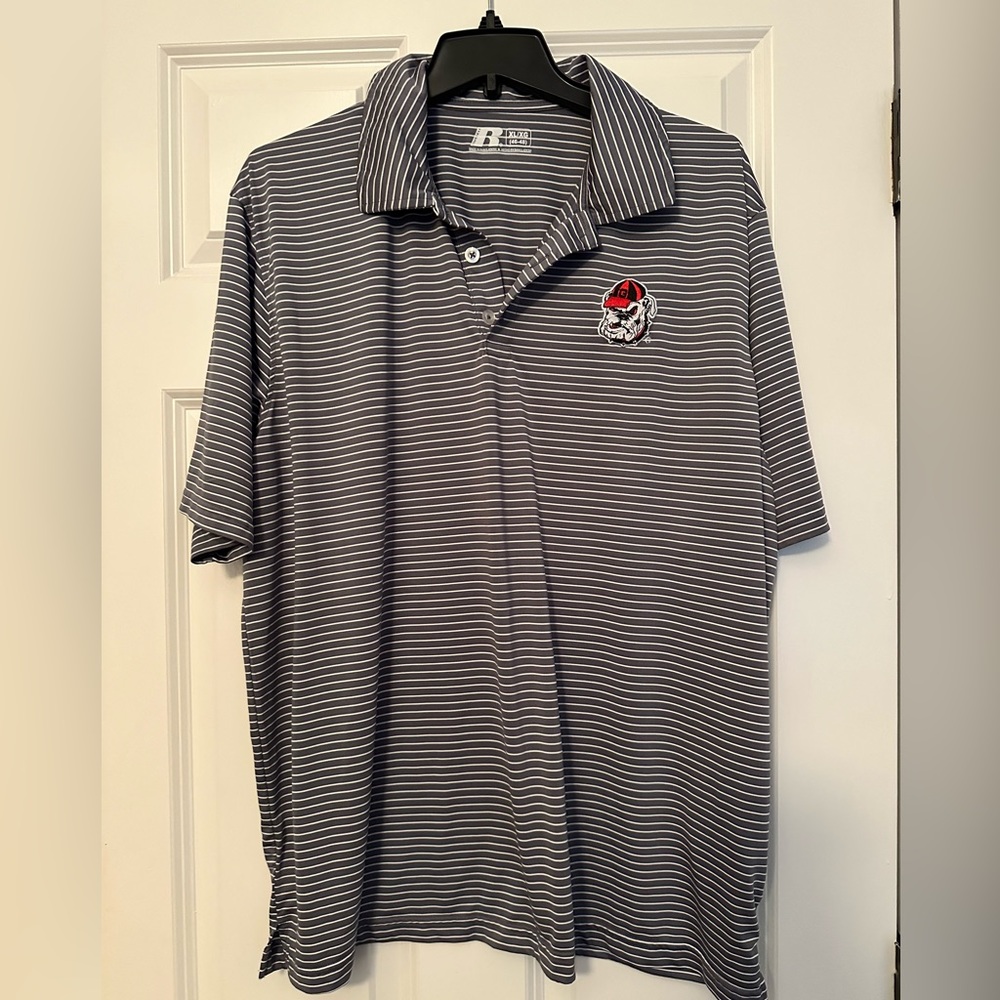 Russell Mens Gonzaga Polo size XL